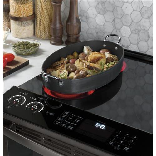 GE Profile 30-inch Slide-in electric Range with Convection Technology PS960BLTS IMAGE 7