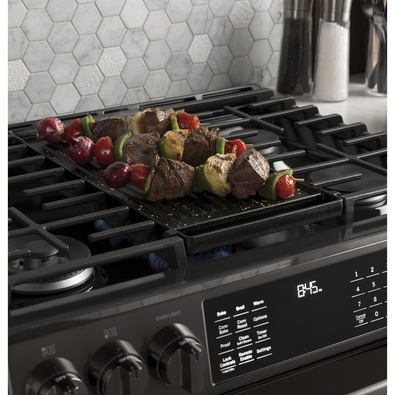 GE Profile 30-inch Slide-In Gas Range with Convection Technology PGS930BELTS IMAGE 14