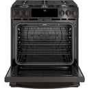 GE Profile 30-inch Slide-In Gas Range with Convection Technology PGS930BELTS IMAGE 2