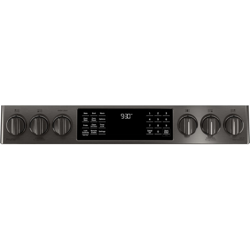 GE Profile 30-inch Slide-In Gas Range with Convection Technology PGS930BELTS IMAGE 4