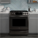 GE Profile 30-inch Slide-In Gas Range with Convection Technology PGS930BELTS IMAGE 6