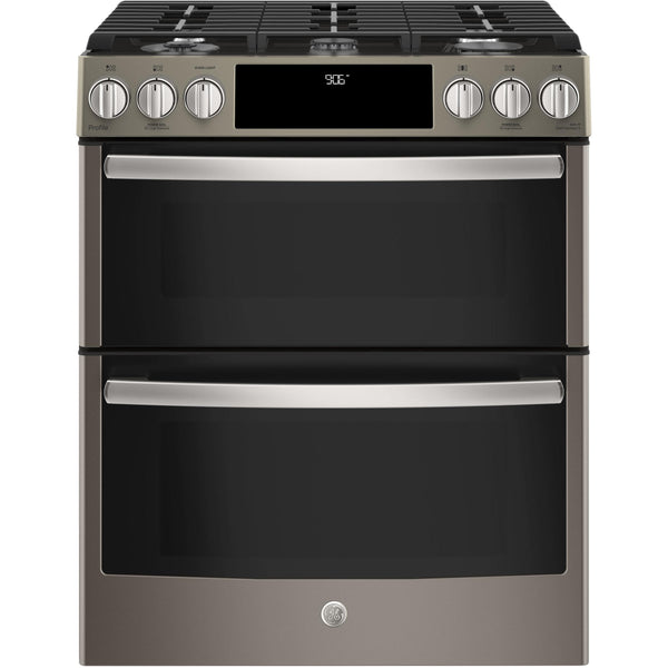 GE Profile 30-inch Slide-In Gas Range PGS960EELES IMAGE 1