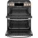GE Profile 30-inch Slide-In Gas Range PGS960EELES IMAGE 3