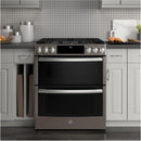 GE Profile 30-inch Slide-In Gas Range PGS960EELES IMAGE 6