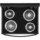 Whirlpool 30-inch, 4.8 cu.ft. Freestanding Electric Range with Self-Cleaning Technology WFC315S0JBWFC315S0JB
