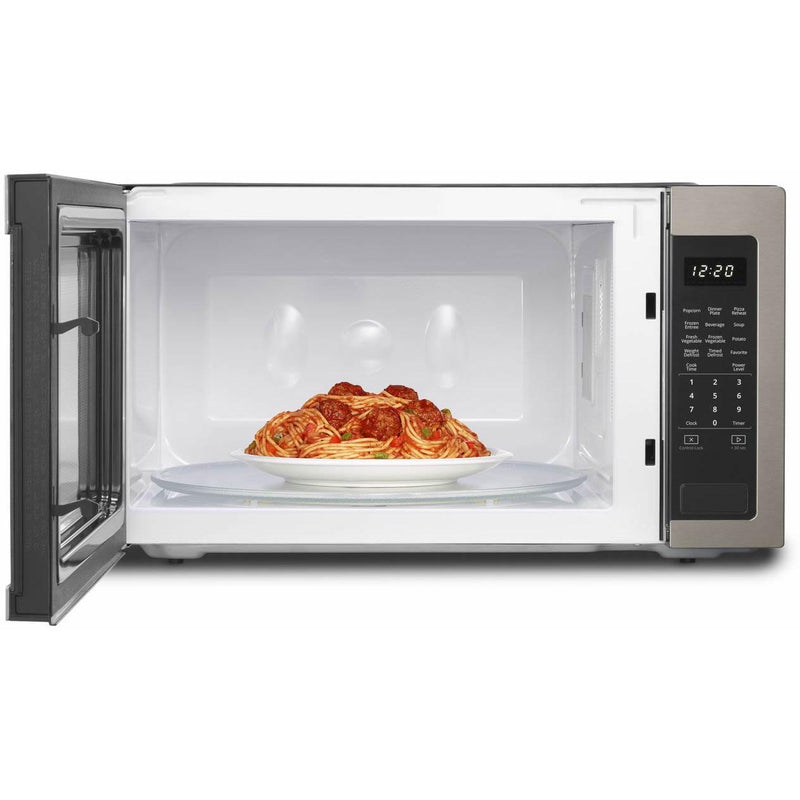 Whirlpool 24-inch, 2.2 cu. ft. Countertop Microwave Oven WMC50522HN IMAGE 3