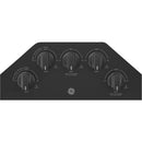 GE 36-inch Built-In Gas Cooktop JGP5036DLBB IMAGE 2