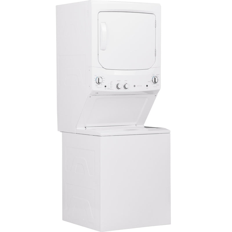 GE Stacked Washer/Dryer Electric Laundry Center GUV27ESSMWW (GUV27ESSMWW)