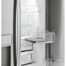 GE Profile 36-inch, 22.1 cu.ft. Counter-Depth French 3-Door Refrigerator with External Water and Ice Dispensing System PYD22KSLSS IMAGE 12