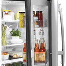 GE Profile 36-inch, 22.1 cu.ft. Counter-Depth French 3-Door Refrigerator with External Water and Ice Dispensing System PYD22KSLSS IMAGE 15