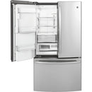 GE Profile 36-inch, 22.1 cu.ft. Counter-Depth French 3-Door Refrigerator with External Water and Ice Dispensing System PYD22KSLSS IMAGE 6