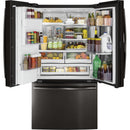 GE Profile 36-inch, 27.8 cu. ft. Freestanding Refrigerator PFD28KBLTS IMAGE 3