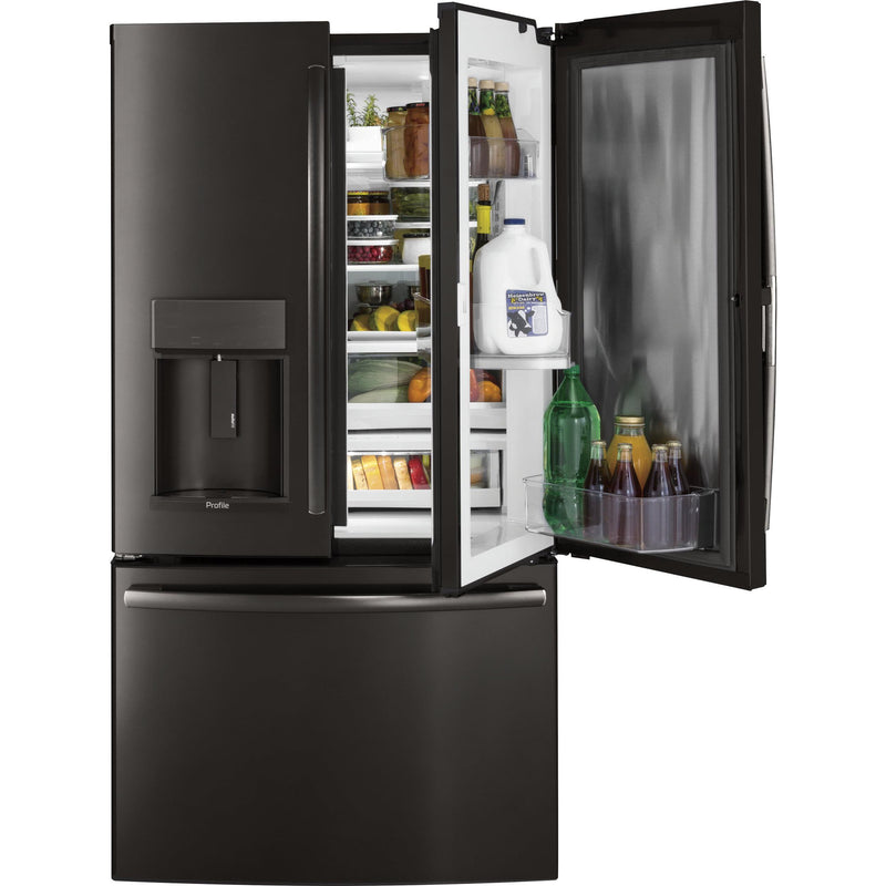 GE Profile 36-inch, 27.8 cu. ft. Freestanding Refrigerator PFD28KBLTS IMAGE 7