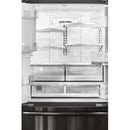 GE Profile 36-inch, 22.1 cu.ft. Counter-Depth French 3-Door Refrigerator with External Water and Ice Dispensing System PYD22KBLTS IMAGE 20