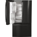 GE Profile 36-inch, 22.1 cu.ft. Counter-Depth French 3-Door Refrigerator with External Water and Ice Dispensing System PYD22KBLTS IMAGE 4