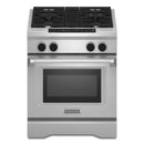 KitchenAid 30-inch Freestanding Dual-Fuel Range with Even-Heat™ KDRS407VSS