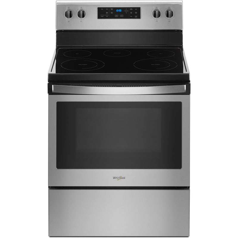 Whirlpool 30-inch Freestanding Electric Range with 5 Elements WFE505W0HS IMAGE 1