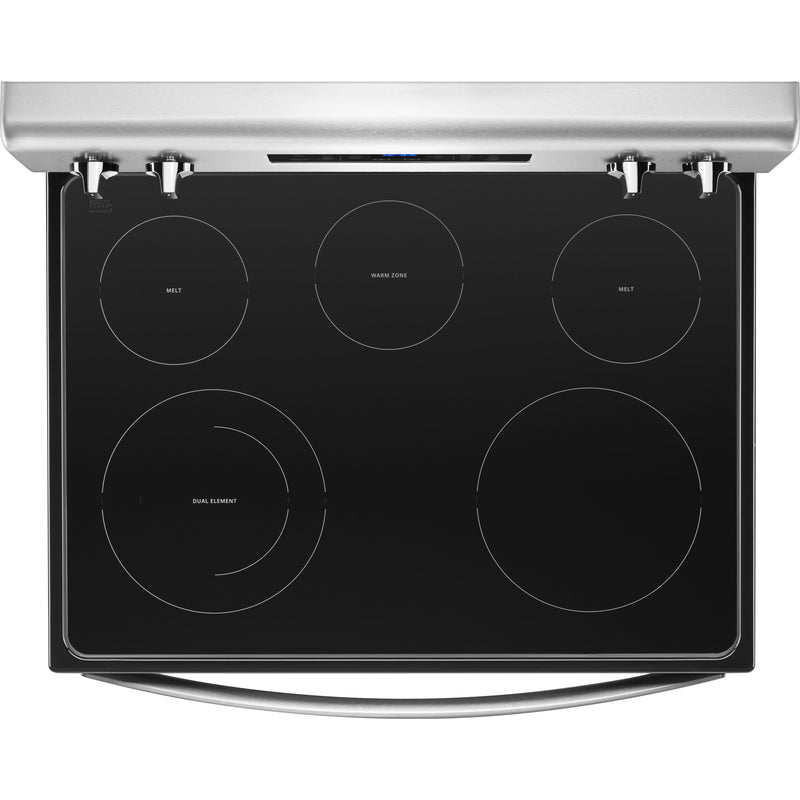 Whirlpool 30-inch Freestanding Electric Range with 5 Elements WFE505W0HS IMAGE 4