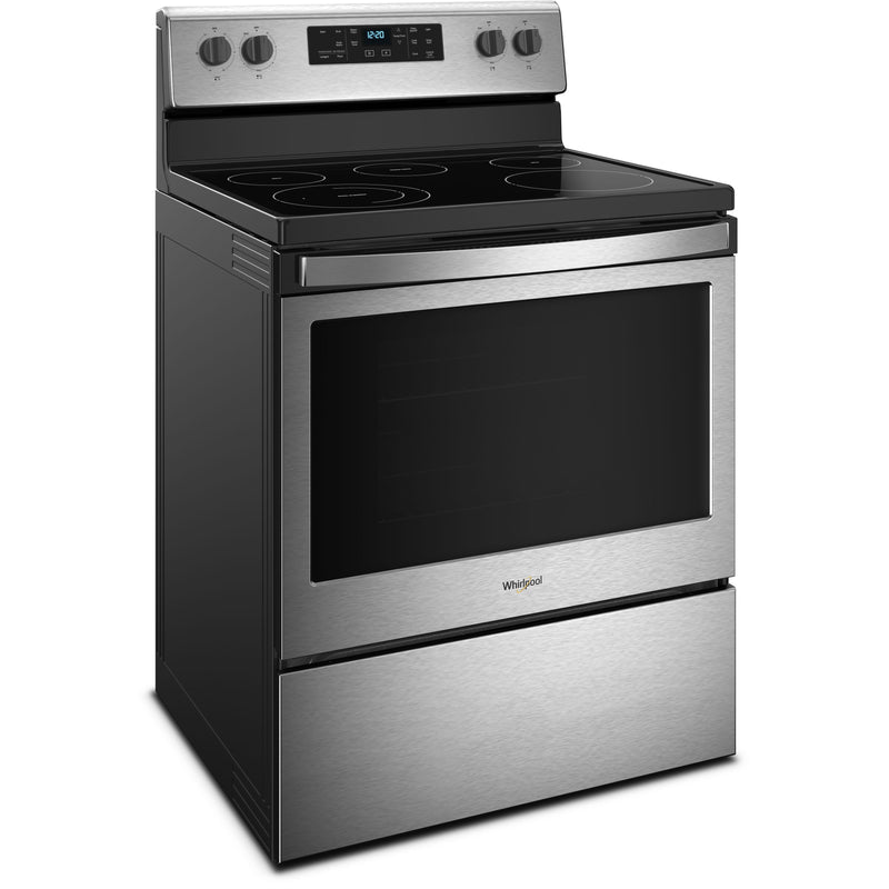 Whirlpool 30-inch Freestanding Electric Range with 5 Elements WFE505W0HS IMAGE 6