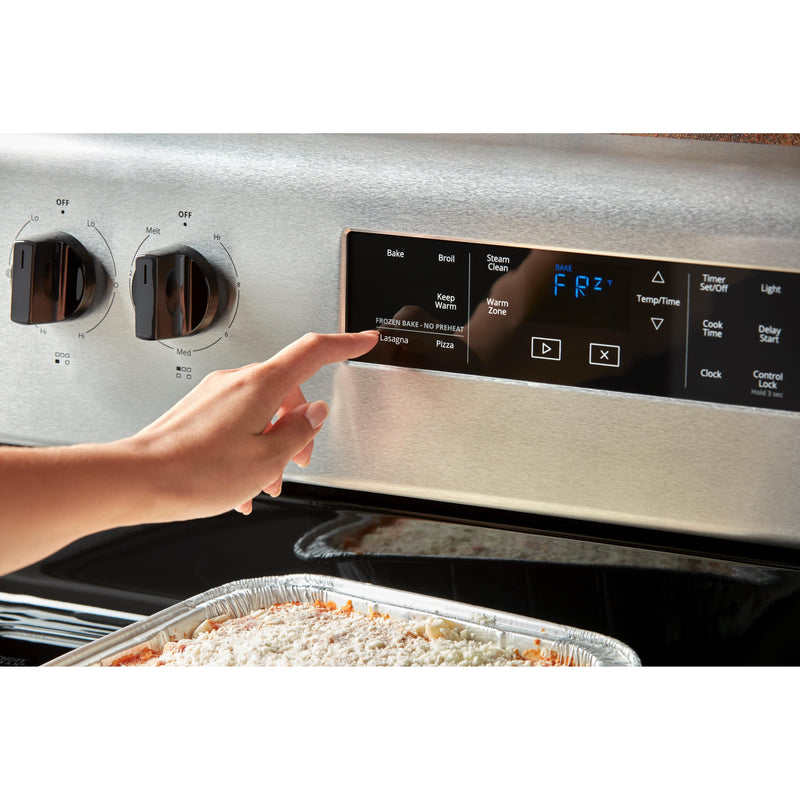 Whirlpool 30-inch Freestanding Electric Range with 5 Elements WFE505W0HS IMAGE 7