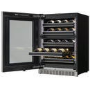  Silhouette 37-bottle Reserve Wine Cellar with Two Zones SRVWC050L IMAGE 4