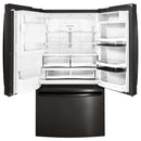 GE Profile 36-inch, 22.2 cu.ft. Counter-Depth French 3-Door Refrigerator with Keurig® K-Cup® Brewing System PYE22PBLTS IMAGE 2