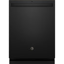 GE 24-inch Built-in Dishwasher with Stainless Steel Tub GDT670SGVBB (Black) (GDT670SGVBB)