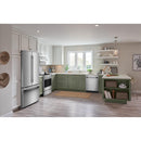 KitchenAid 36-inch, 24 cu. ft. Counter-Dept French 3-Door Refrigerator with Internal Water Dispenser and Ice Maker (Stainless Steel) (KRFC236SPS)