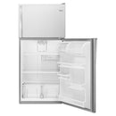 Whirlpool 30-inch, 18.2 cu.ft. Freestanding Top Freezer Refrigerator with Flexi-Slide Bin WRT138FZDMWRT138FZDM