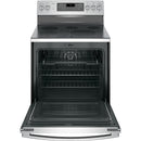GE Profile 30-inch Freestanding Electric Range with Wi-Fi Connect PB930SLSS IMAGE 3
