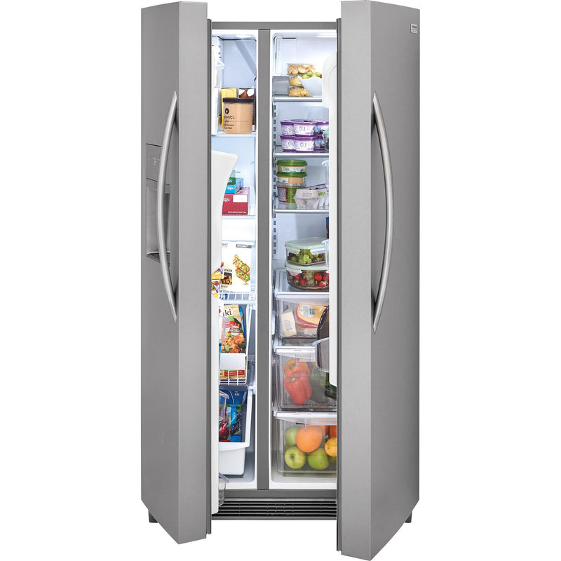 (FGSS2635TF) Frigidaire Gallery 36-inch, 25.5 cu.ft. Side-by-Side Refrigerator FGSS2635TF