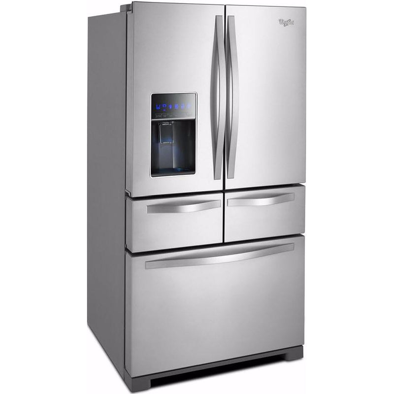 Whirlpool 36-inch, 25.76 cu. ft. French 5-Door Refrigerator WRV986FDEM