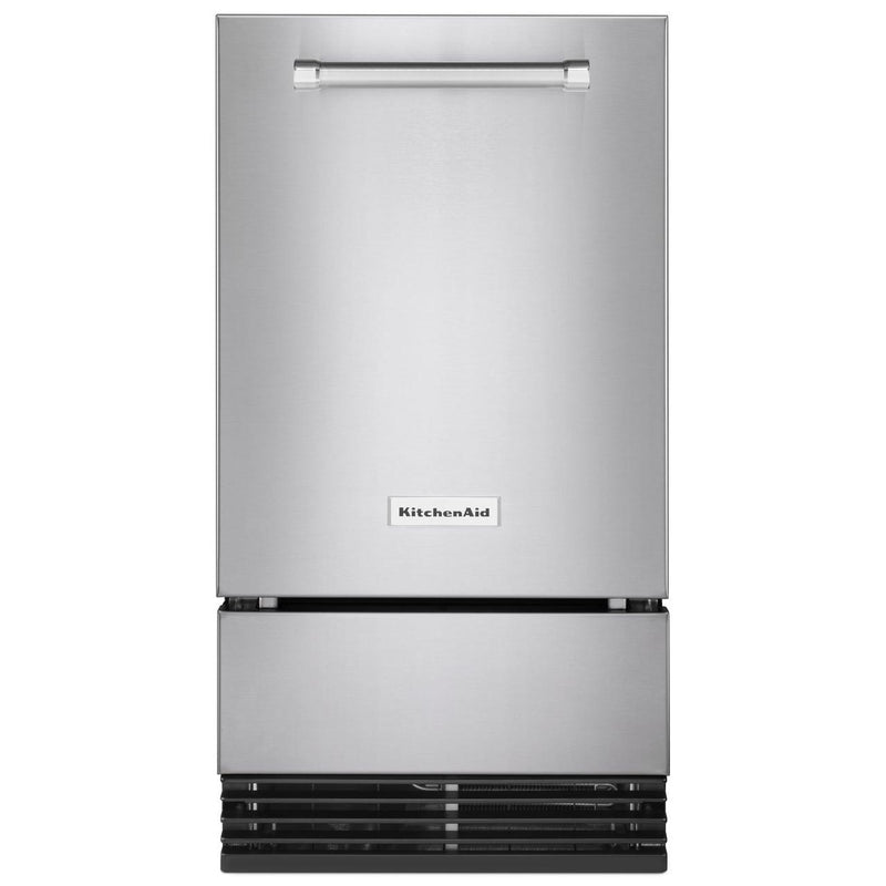KitchenAid 18-inch Built-in Ice Machine KUID308HPS (KUID308HPS)