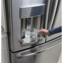 GE Profile 36-inch, 27.8 cu.ft. Freestanding French 3-Door Refrigerator with Keurig® K-Cup® Brewing System PFE28PSKSS IMAGE 18