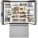 Caf? 36-inch, 23.1 cu.ft. Counter-Depth French 3-Door Refrigerator with WiFi Connect CWE23SP2MS1CWE23SP2MS1