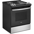 Whirlpool 30-inch Freestanding Electric Range with Frozen Bake™ Technology (Stainless Steel)WEC310S0LS