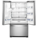 Whirlpool 36-inch, 19.7 cu. ft. Counter-Depth French 3-Door Refrigerator WRF550CDHZ
