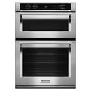 KitchenAid 30-inch, 6.4 cu.ft. Built-in Combination Wall Oven with Convection Technology KOCE500ESSKOCE500ESS