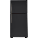 GE 33-inch, 21.9 cu.ft. Freestanding Top Freezer Refrigerator with Upfront Fresh Food Temperature Controls GTS22KMNRDSGTS22KMNRDS