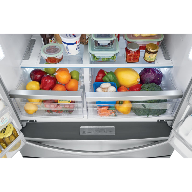 Frigidaire Gallery 36-inch, 21.8 cu.ft. Counter-Depth French 4-Door Refrigerator FG4H2272UF