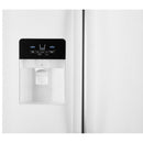Whirlpool 36-inch, 24.5 cu. ft. Side-by-Side Freestanding Refrigerator with Exterior Ice and Water Dispenser with EveryDrop™ Water Filtration WRS555SIHW