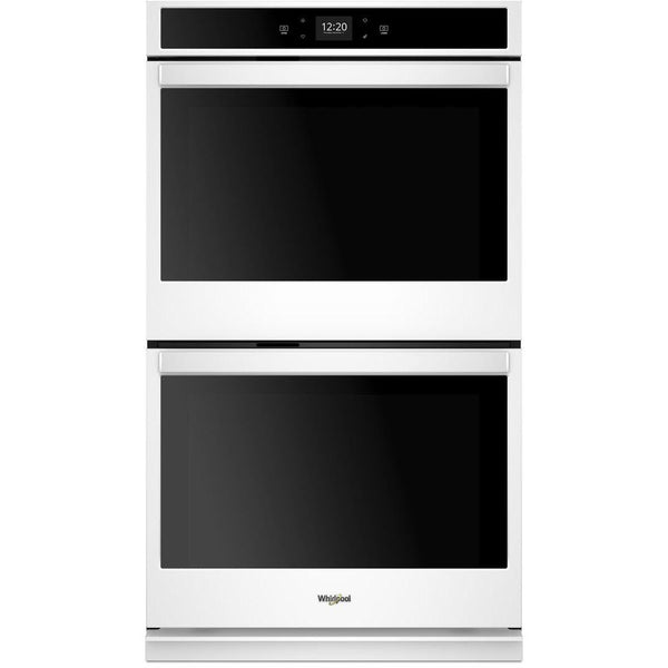 Whirlpool 30-inch, 10.0 cu.ft. Built-in Double Wall Oven with Frozen Bake™ Technology WOD51EC0HW IMAGE 1