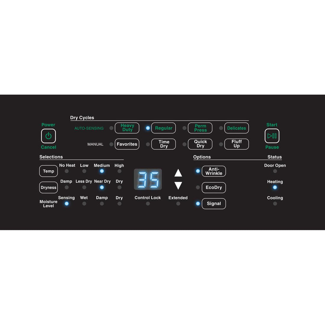 Speed Queen 7.0 cu.ft. Gas Dryer with Perfect Drying