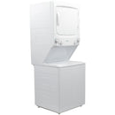 GE Stacked Washer/Dryer Electric Laundry Center with Stainless Steel Basket GUD27EEPVDGGUD27EEPVDG