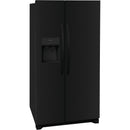 Frigidaire 36-inch, 25.6 cu.ft. Freestanding Side-by-Side Refrigerator with Ice and Water Dispensing System FRSS2623ABFRSS2623AB
