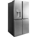 Caf? 36-inch, 27.4 cu. ft. French 4-Door Refrigerator (Platinum Glass) (CQE28DM5NS5)CQE28DM5NS5