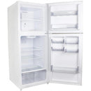Danby 23.4-inch, 10.1 cu. ft. Top Freezer Refrigerator DFF101B2WDBDFF101B2WDB
