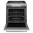 KitchenAid 30-inch Slide-In Dual-Fuel Range KSDG950ESS