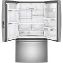 GE Profile 36-inch, 23.1 cu. ft. Counter-Depth French 3-Door Refrigerator with Interior Ice Maker PWE23KYNFSPWE23KYNFS