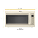 Whirlpool 30-inch, 1.9 cu.ft. Over-the-Range Microwave Oven with Sensor Cooking WMH32519HT IMAGE 4